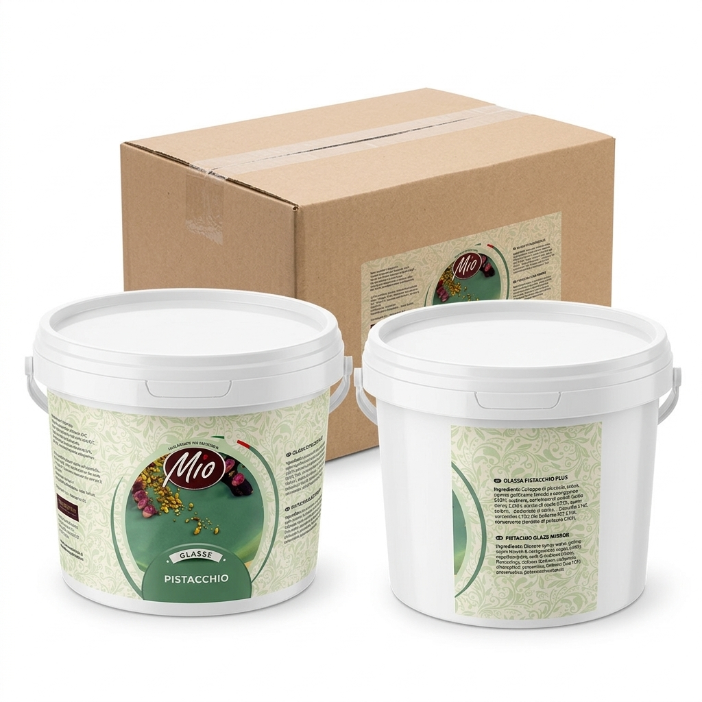 Pistazien-Spiegelglasur Plus 3 kg — Mio