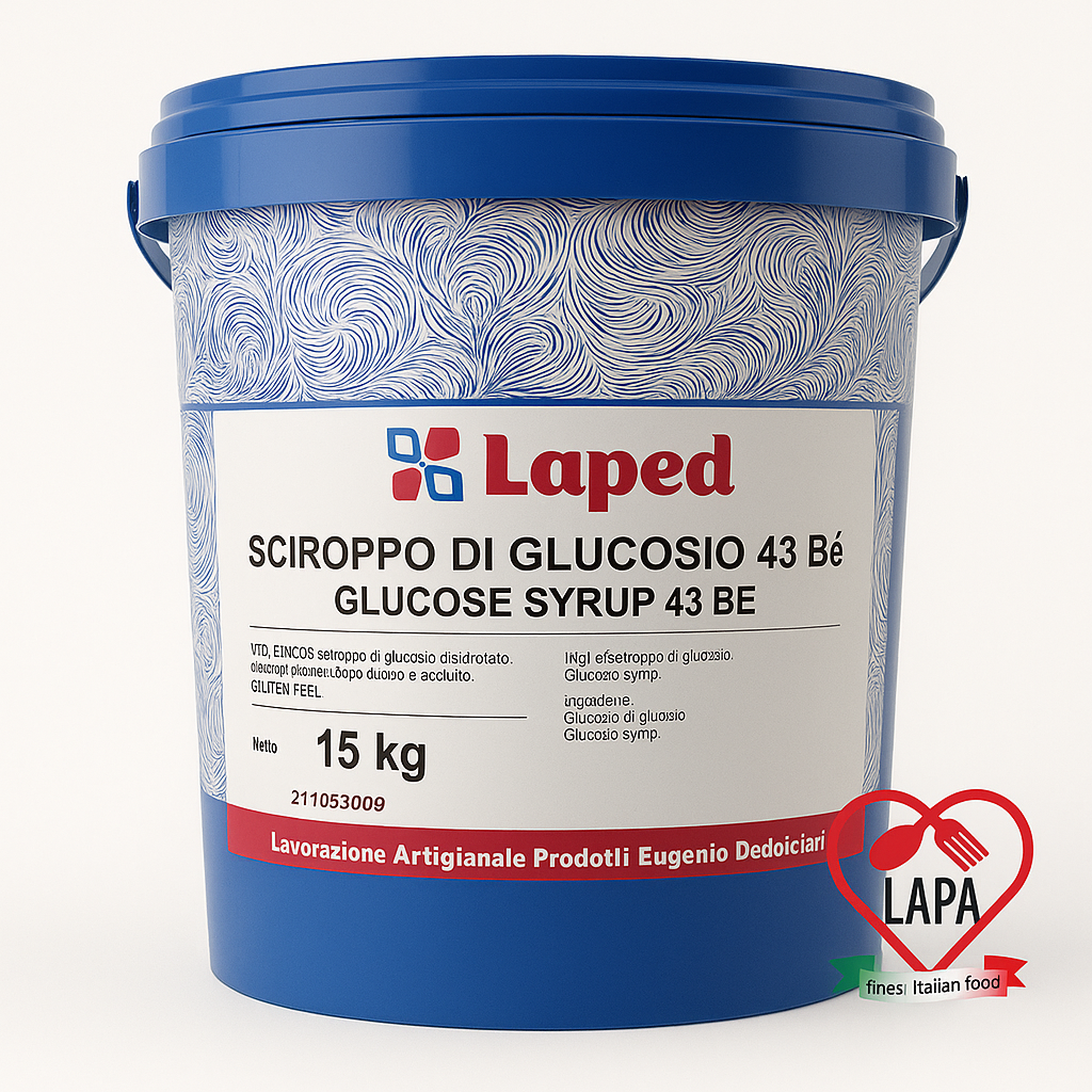 SCIROPPO DI GLUCOSIO SECCHIO 43 Bé 15KG MIO