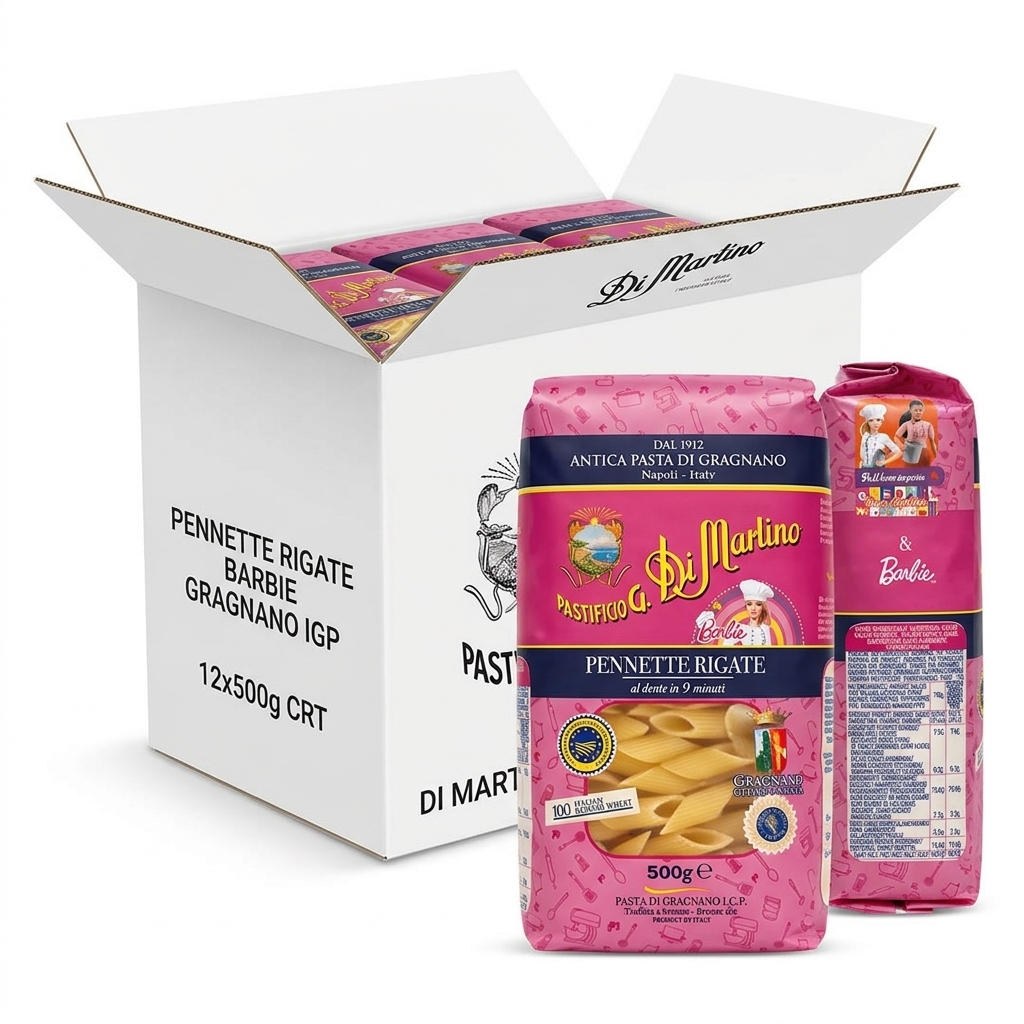 Pennette Rigate Barbie Gragnano IGP 500 g (Case of 12) — Di Martino