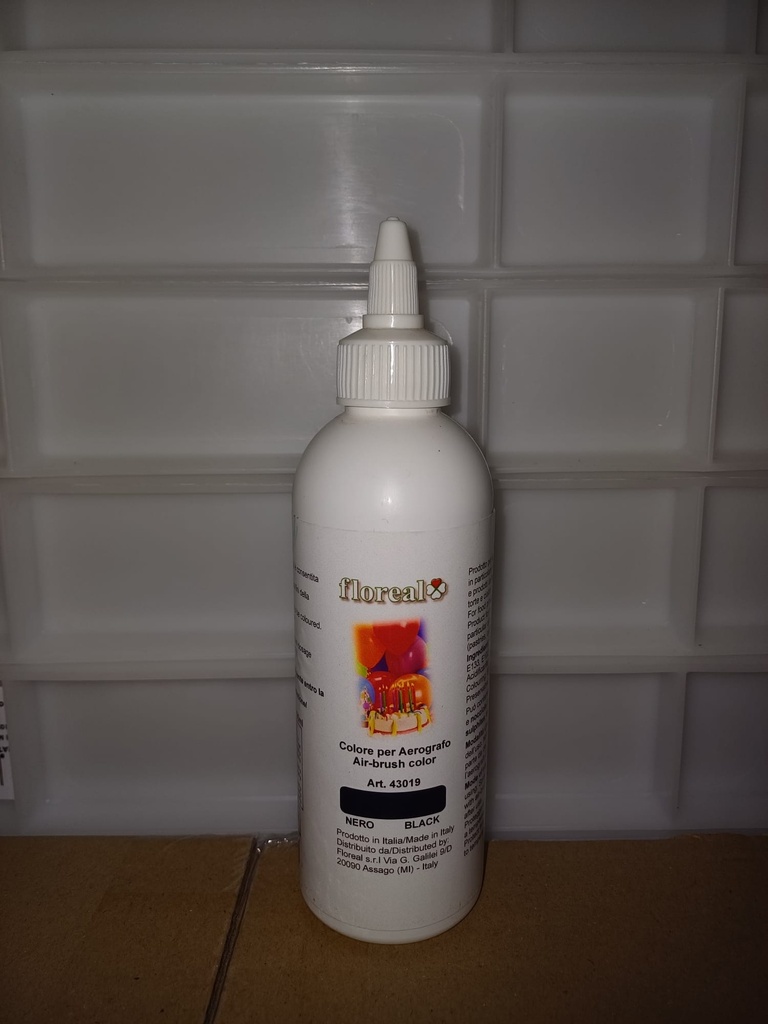 COLORE ALIMENTARE NERO 190ML FLOR
