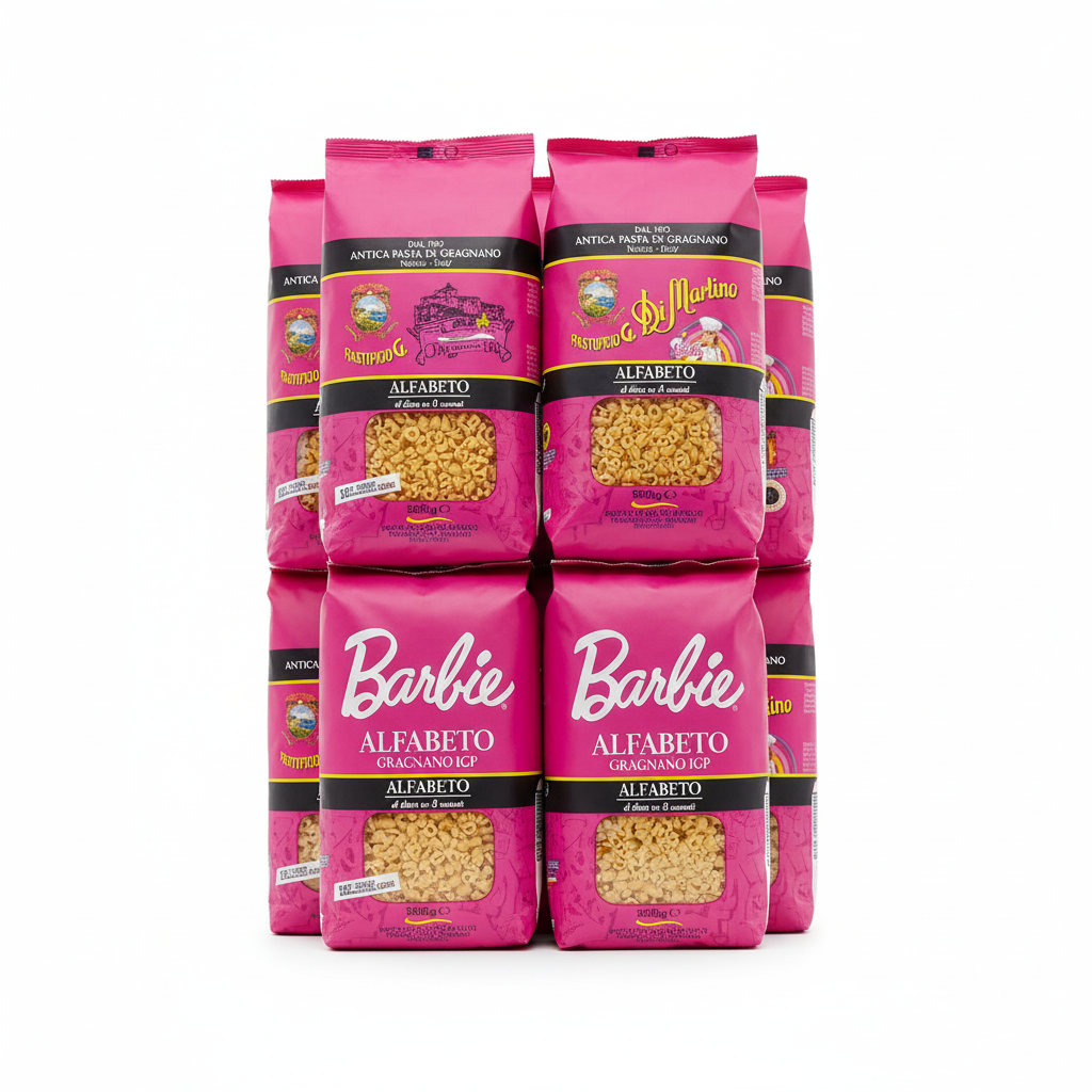 ALFABETO BARBIE GRAGNANO IGP 12X500G DI MART