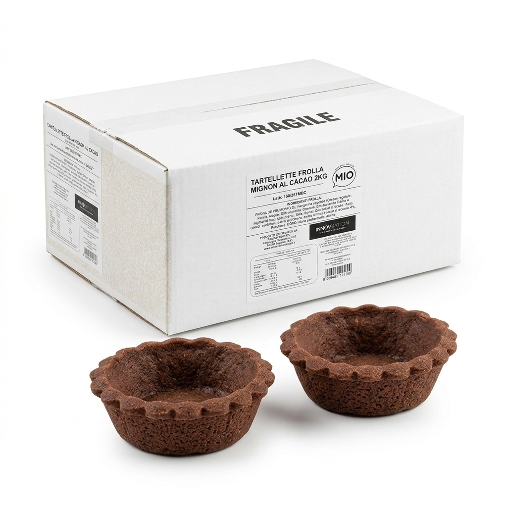 Mignon-Tartelettes mit Kakao 44 mm 2 kg — MIO