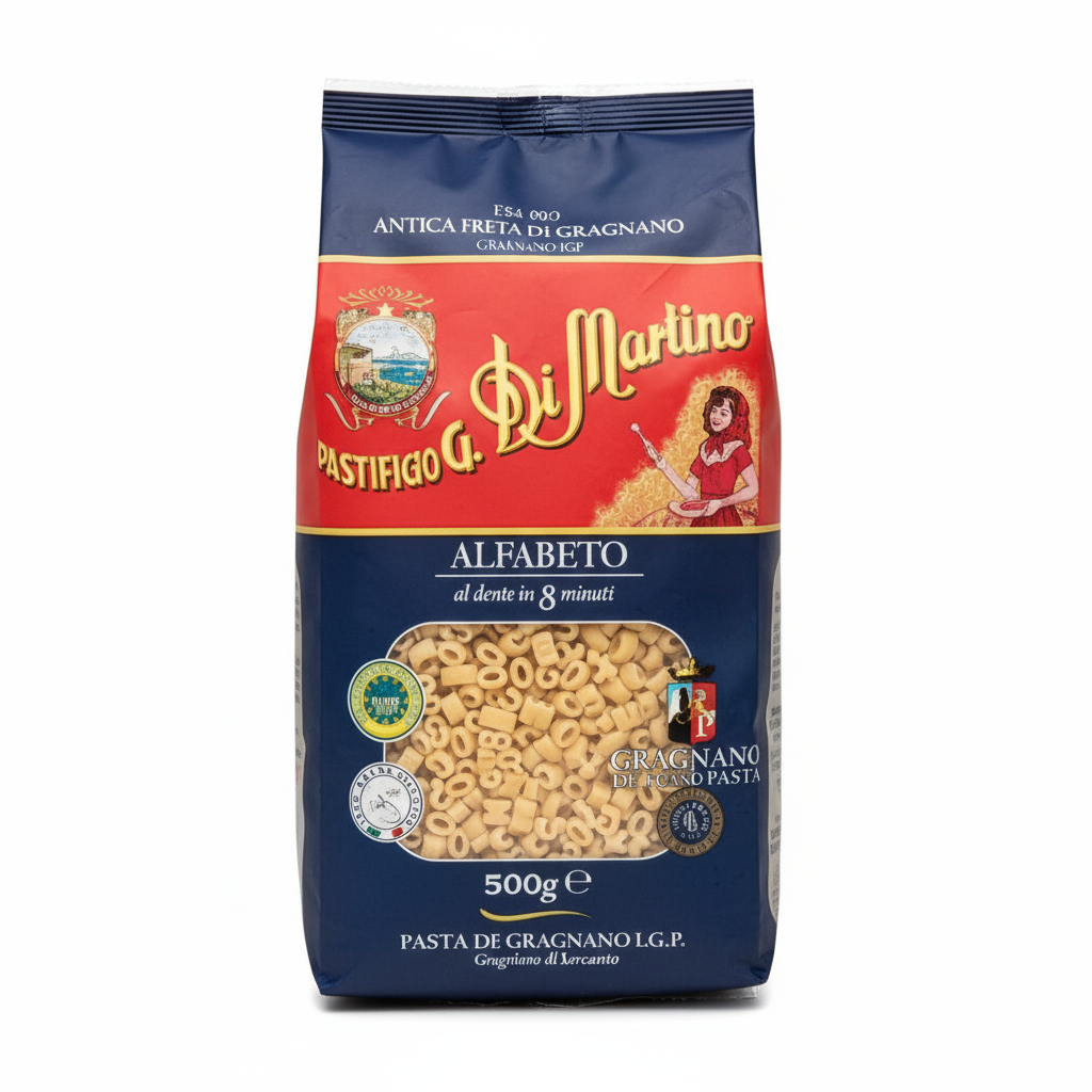 ALFABETO GRAGNANO IGP 12X500G CRT DI MART