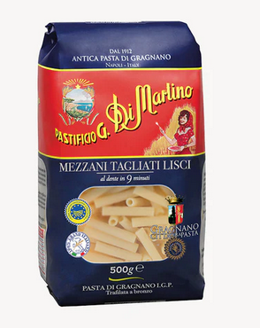 MEZZANI TAGLIATI LISCI GRAGNANO IGP 12X500G CRT DI MART