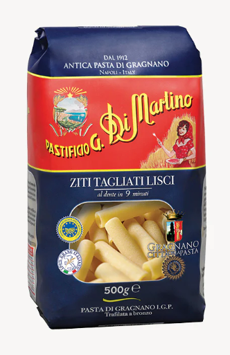Ziti Tagliati Lisci Gragnano g.g.a. 12x500g krt Di Mart