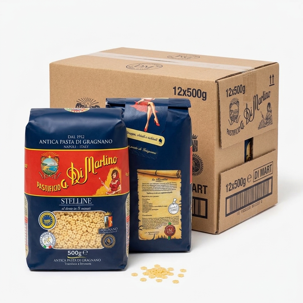 Stelline di Gragnano IGP 500 g (Cartone 12) — Di Martino