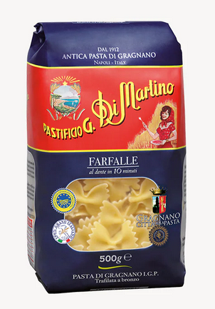 FARFALLE GRAGNANO IGP 12X500G CRT DI MART