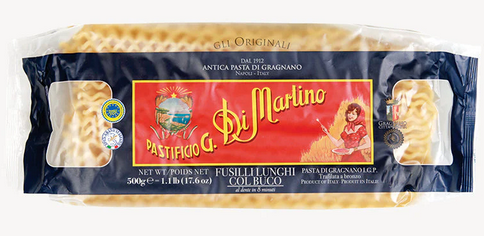 Fusilli Lunghi Col Buco Gragnano g.g.a. 12x500g krt Di Mart