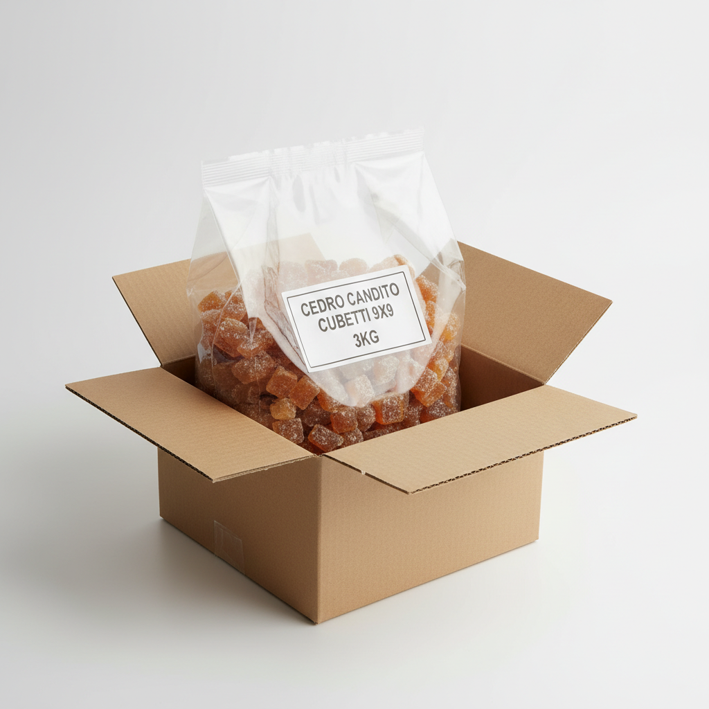 Cedro Candito Cubetti 9x9 3kg Mio