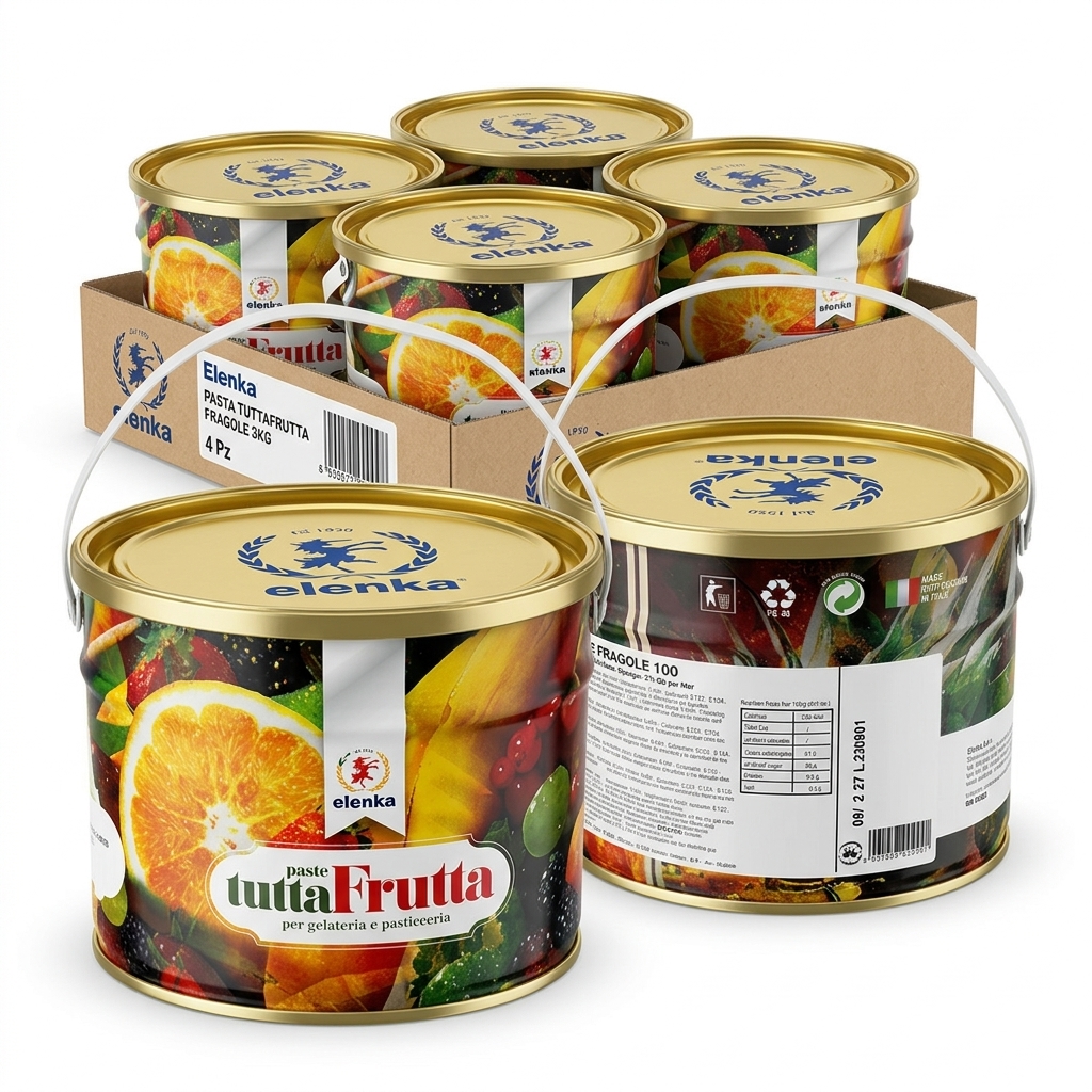 Pâte de Fraise Fragole & Fragole 100 pour Glace 3 kg — Elenka