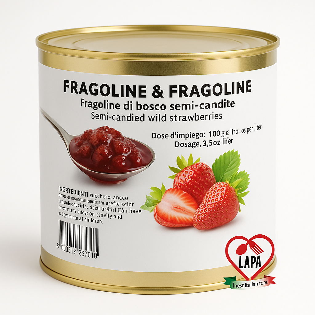 PASTA FRAGOLINE & FRAGOLINE PZ 3KG MIO