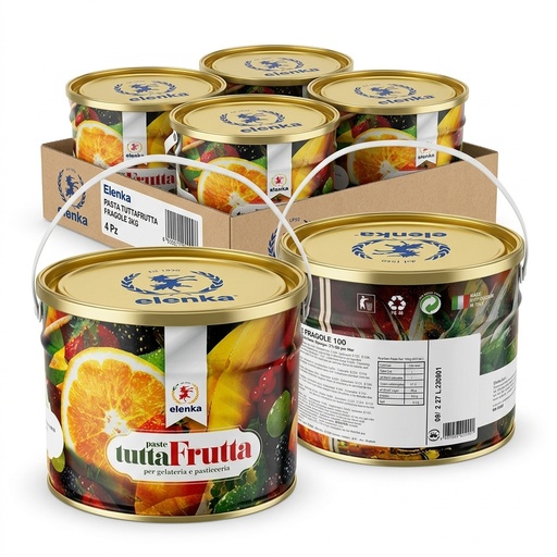 Pâte de Fraise Fragole & Fragole 100 pour Glace 3 kg — Elenka