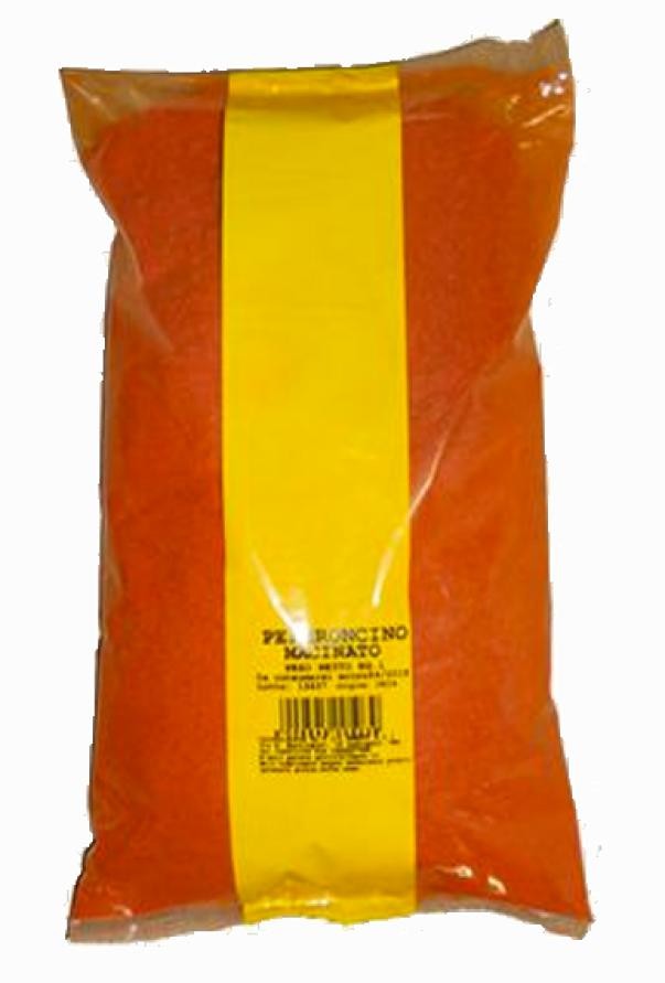 PEPERONCINO MACINATO BUSTA 1KG 10KG CRT PAV