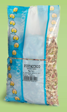 PISTACCHIO SGUSCIATO BUSTA 1KG CRT 10KG PAV
