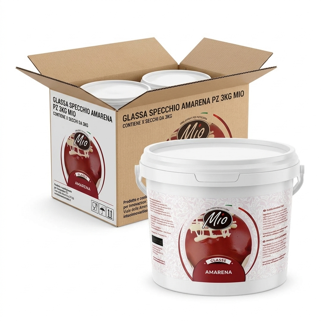 Black Cherry Mirror Glaze 3 kg — MIO