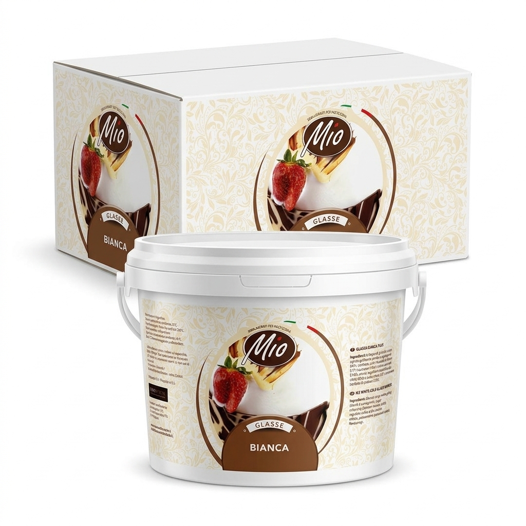 White Mirror Glaze 3 kg — Mio
