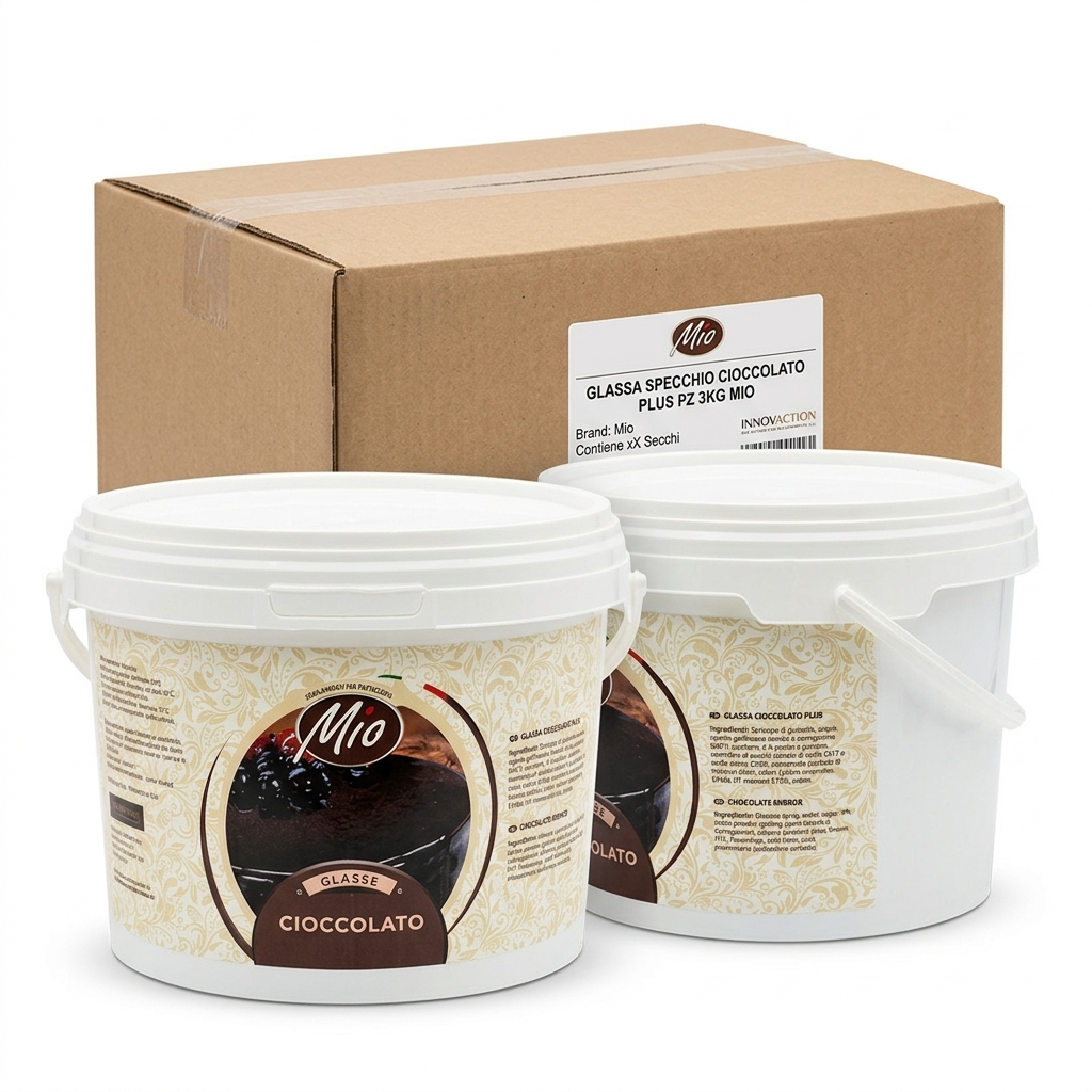 Glassa a Specchio Cioccolato Plus 3 kg — MIO