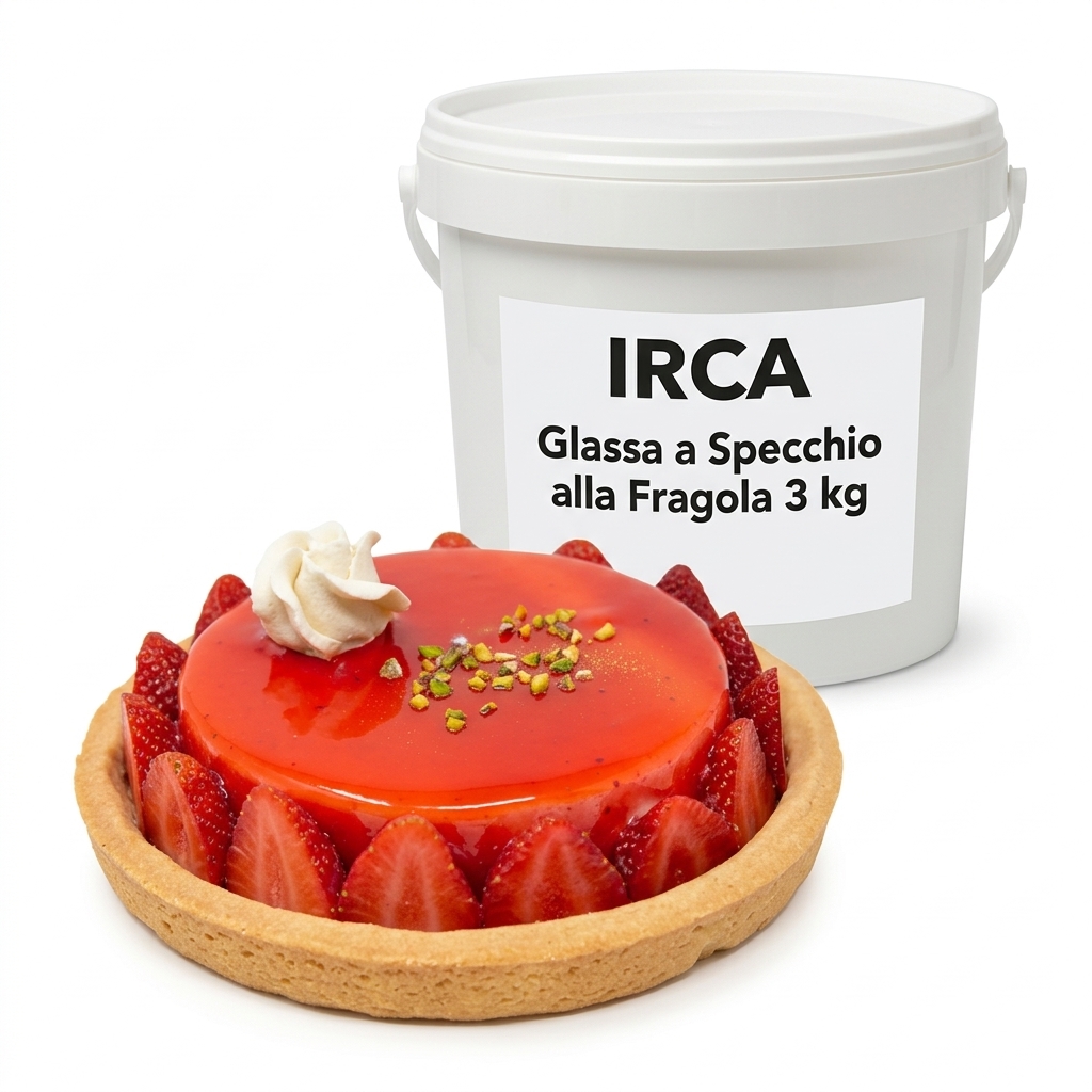 Strawberry Mirror Glaze 3 kg MIO