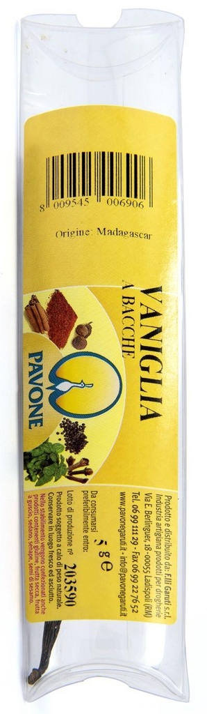 VANIGLIA BOURBON ASTUCCIO 5G 20PZ CONF PAV