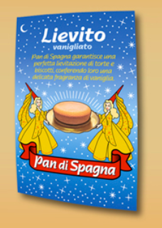 Lievito Pan Di Spagna In Busta100pz krt Da 19g Pav