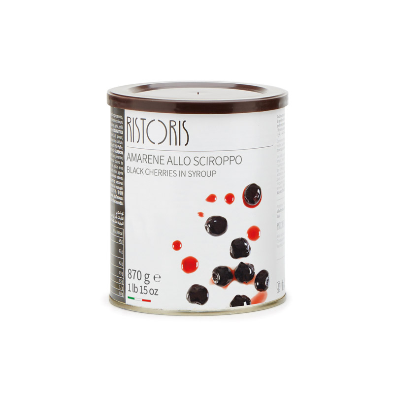 AMARENE ALLO SCIROPPO LATTA 870G 6PZ CRT RIS