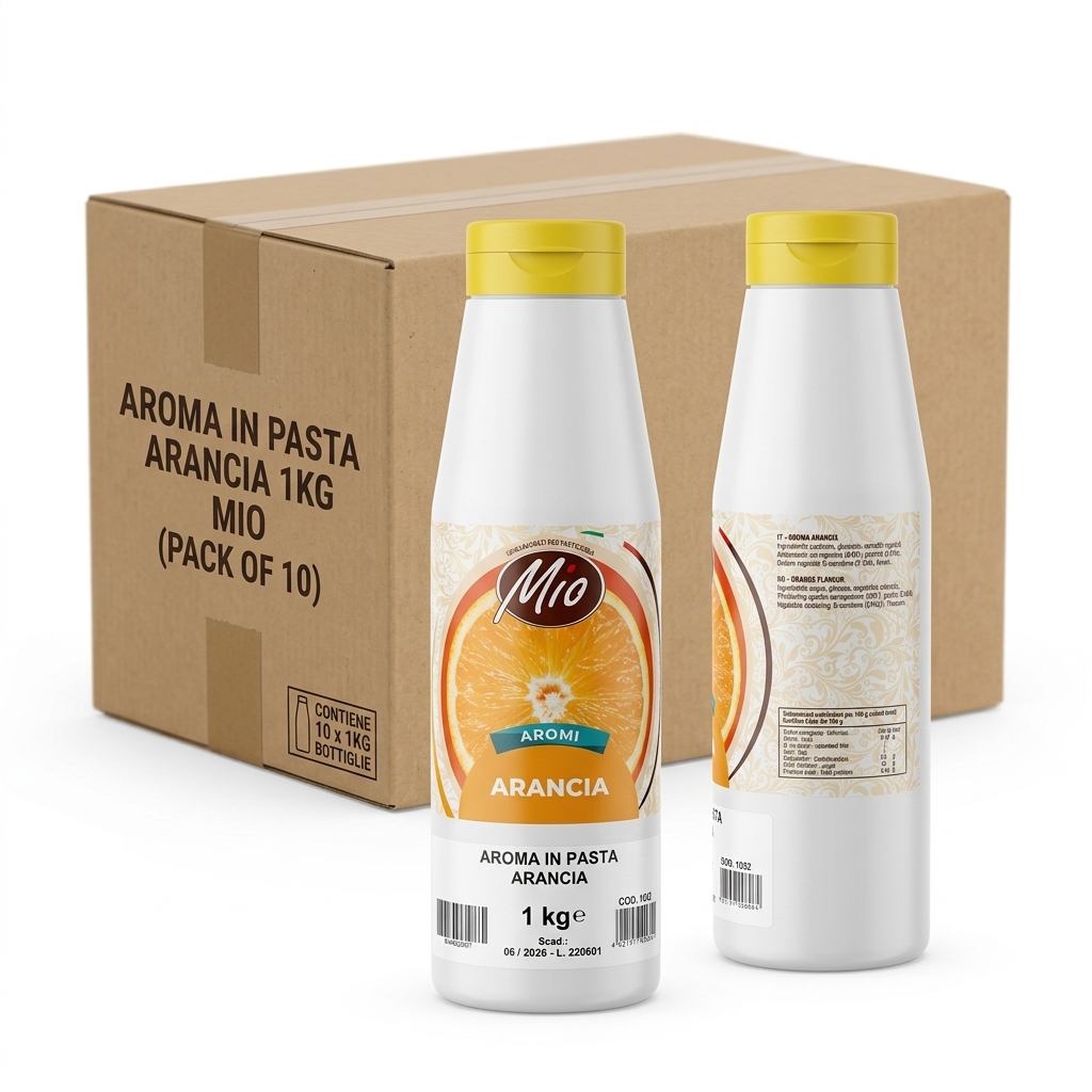 ORANGE PASTE FLAVOUR 1KG PKG 10KG CTN MIO