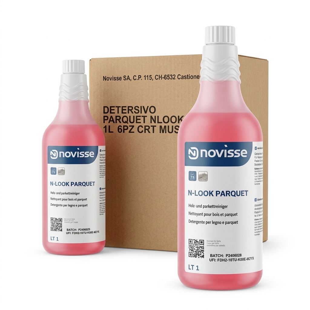 N-LOOK PARQUET CLEANER 1L 6PCS CTN MUS