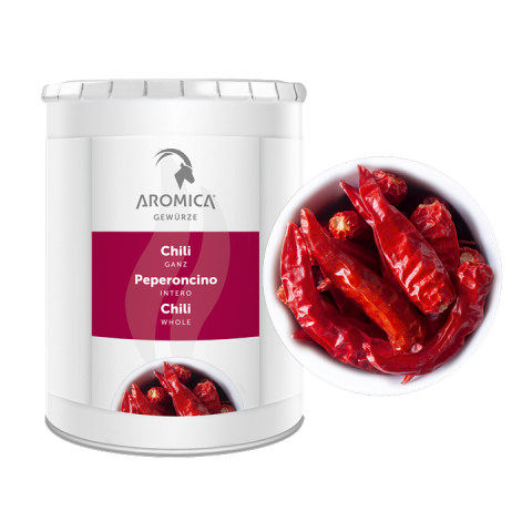 Peperoncino Intero Barattolo 90g 2pz krt Ris