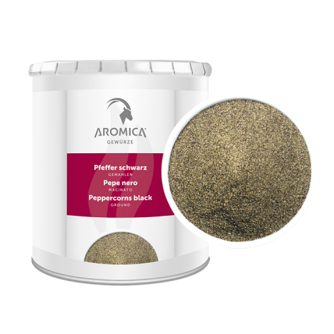 PEPE NERO MACINATO BARATTOLO 600G 2PZ CRT RIS