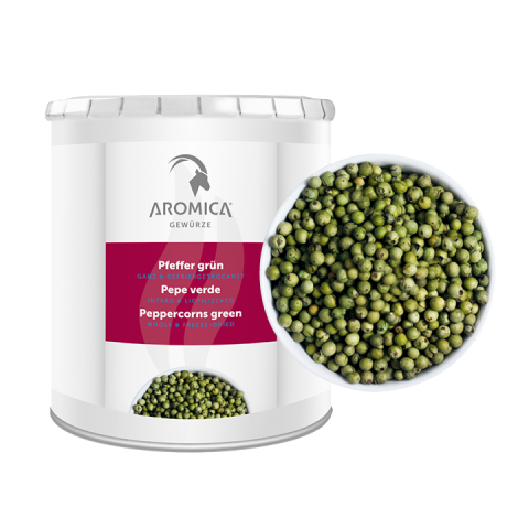 Pepe Verde Intero Liofilizzato Barattolo 200g 2 stk Karton Ris