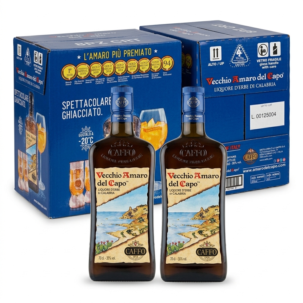 Vecchio Amaro del Capo 35% vol 0.7 L (8 pcs) — Caffo
