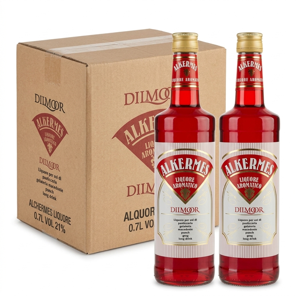 ALCHERMES LIQUEUR AROMATIQUE 0.7L PCS VOL 21% 6PCS CTN VIV