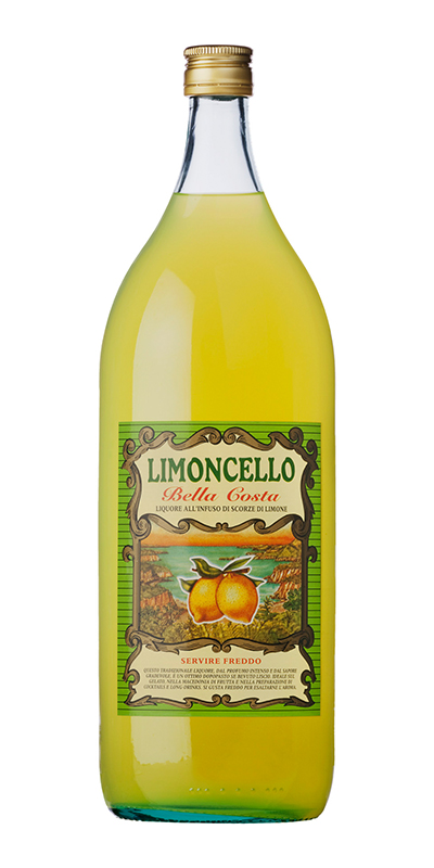LIMONCELLO BELLA COSTA VOL %25 2L 6PZ CRT VIV