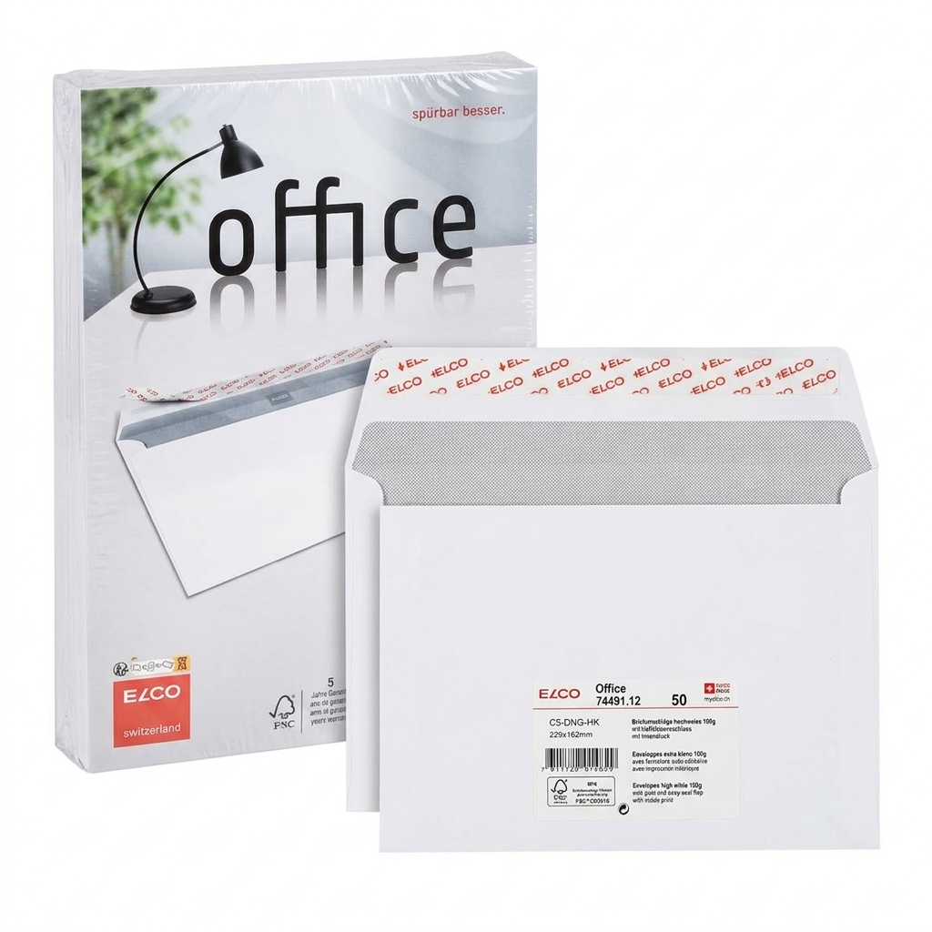 Busta per Lettera C5 Bianca 50 Pz — Office