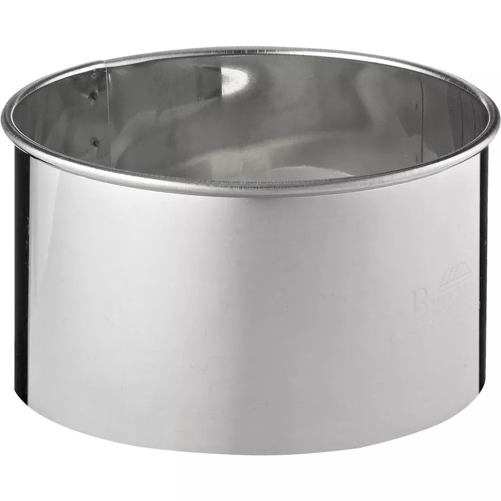 ANELLO DA DESSERT E COPPAPASTA IN ACCIAIO INOSSIDABILE 8CM 5PZ CONF BUCH