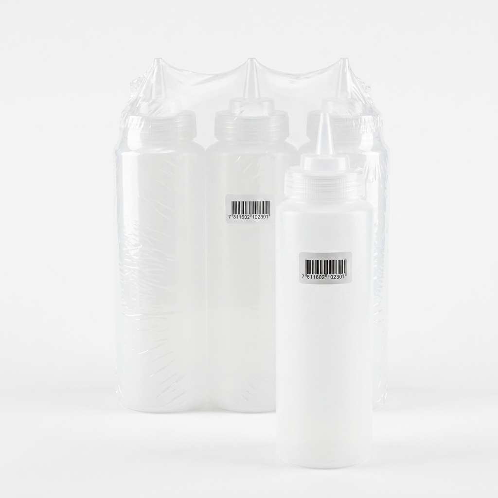 Quetschflasche Weiss für Saucen 720 ml — AL