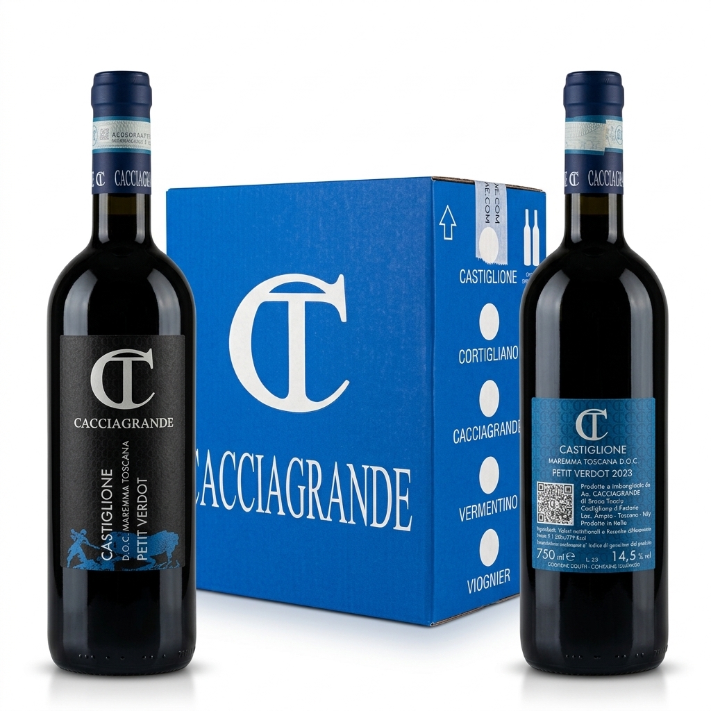 Vin Castiglione Maremma Toscana DOC Petit Verdot 0,75 L CACC