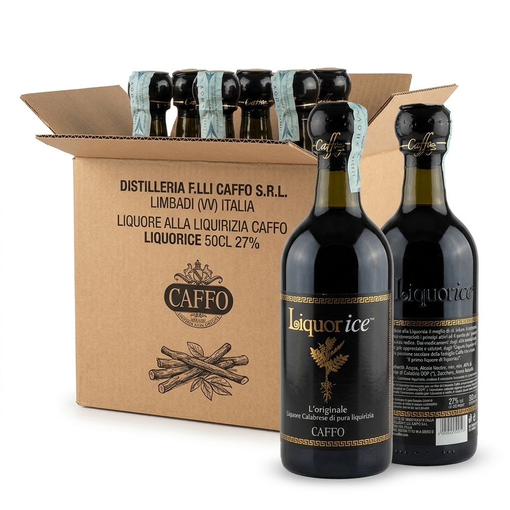 Liquore alla Liquirizia Liquorice 50 cl 27% vol — Caffo