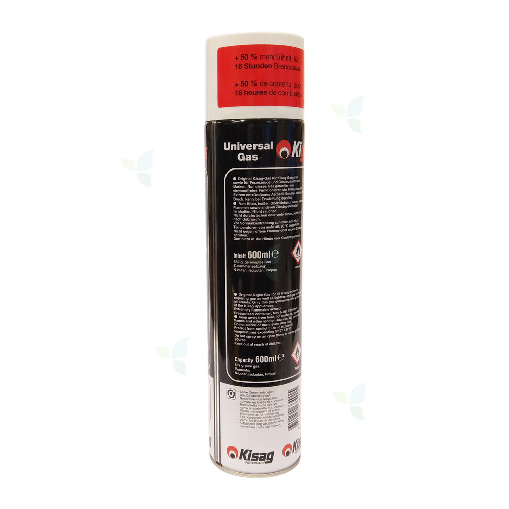 GAS KISAG 600ML AL