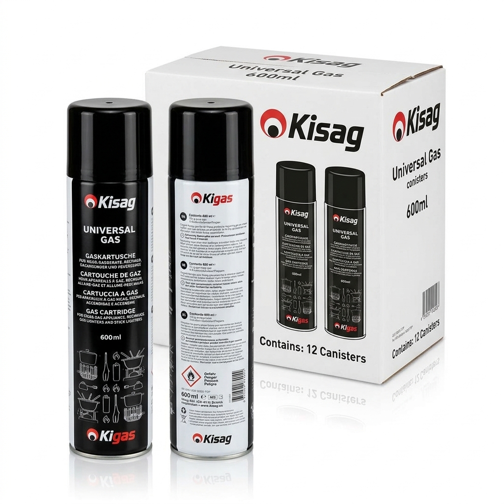 Kigas Ricarica Gas Universale 600 ml — Kisag