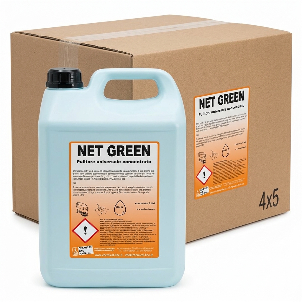 UNIVERSAL CONCENTRATED CLEANER NET GREEN TANK 5L PC CL