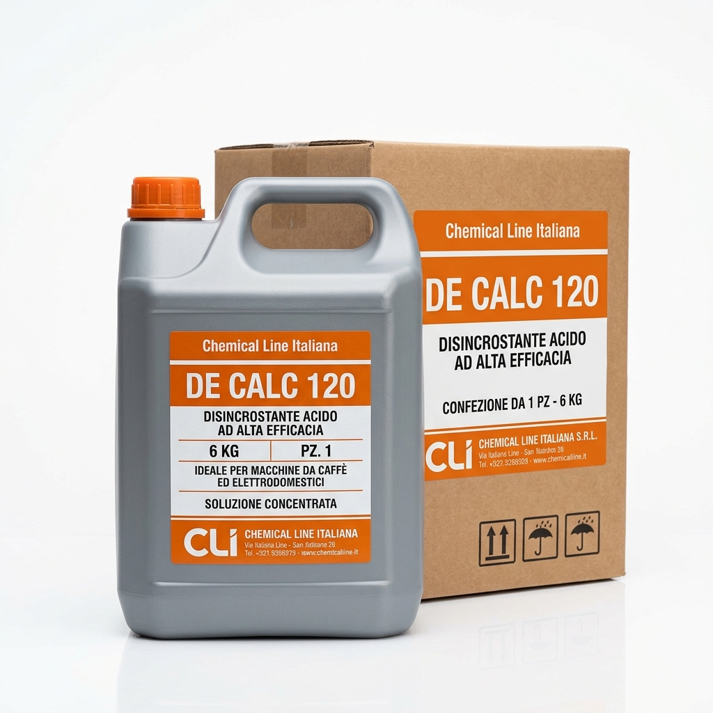 DE CALC 120 DISINCROSTANTE ACIDO AD ALTA EFFICACIA 6 KG PZ