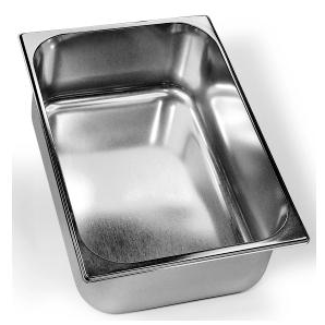 GELATIERA INOX 2.5L 18X16.5X12H 168 PZ CRT SAM