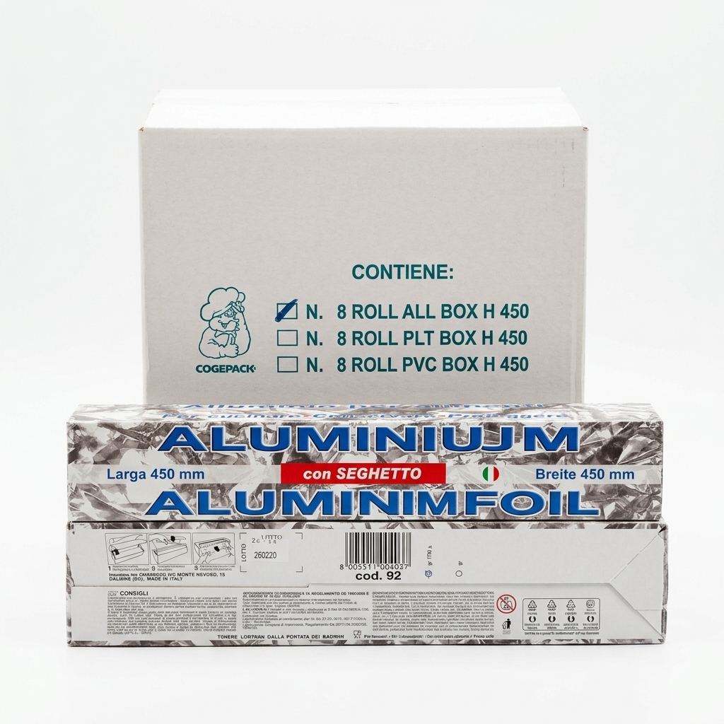 Professional Aluminium Foil Roll 45 cm — Musati