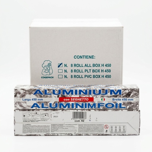 Rouleau Aluminium Professionnel 45 cm — Musati