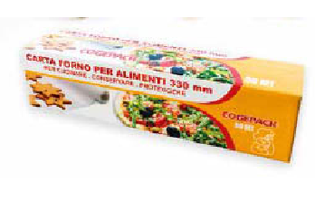 Carta Forno 30cm 10pz krt Mus