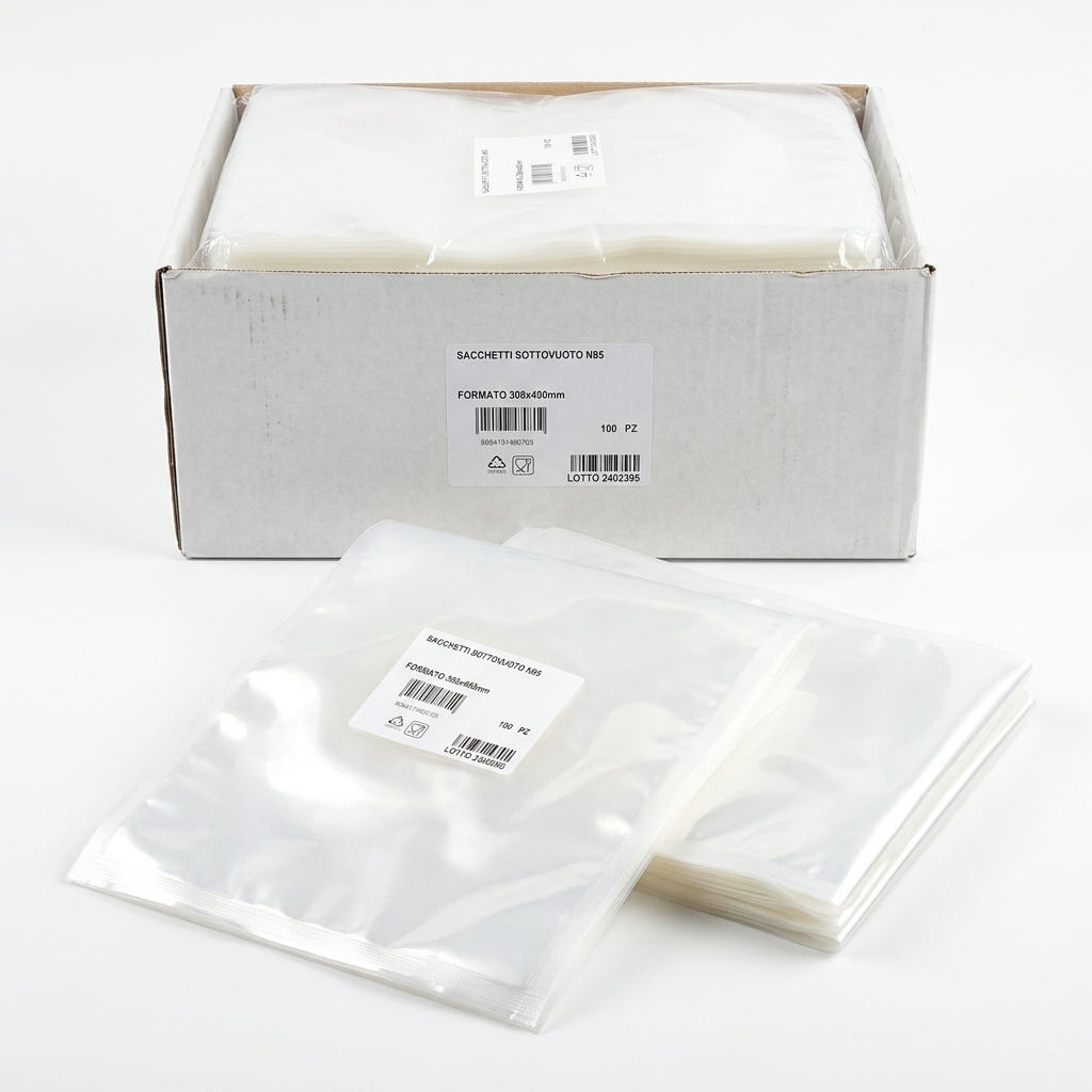 Embossed Vacuum Bags 300x400 mm 100 Pcs (Carton of 10 Packs)