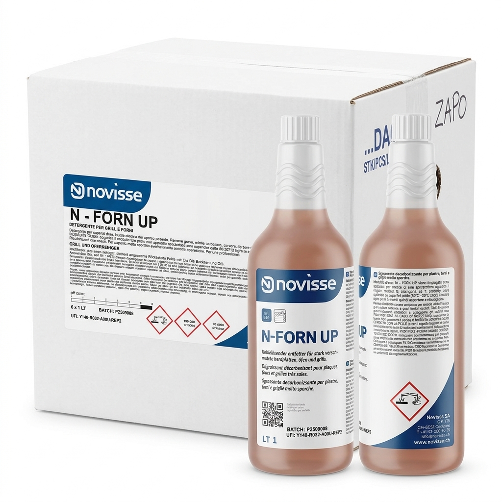 SGRASSANTE DECARBONIZZANTE FORNI GRIGLIE N-FORN UP 1LT PZ NOV