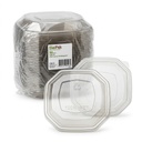 RPET Lid for Octabagasse 1000ml 50pcs — BioPak by Duni