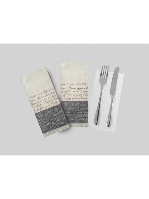 PORTAPOSATE LINO GRIGIO 1000 PZ CRT MUS